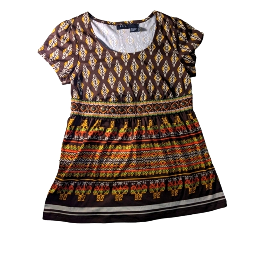 R.Q.T. Vintage Short Sleeve Top Size Small